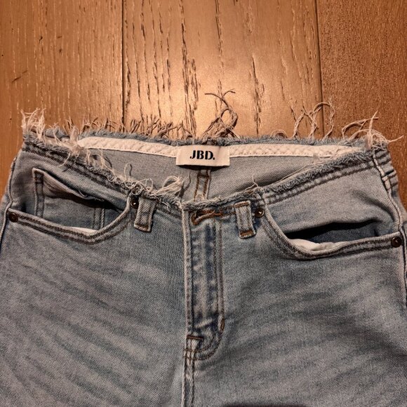 JBD raw hem straight leg jeans - Picture 2 of 3